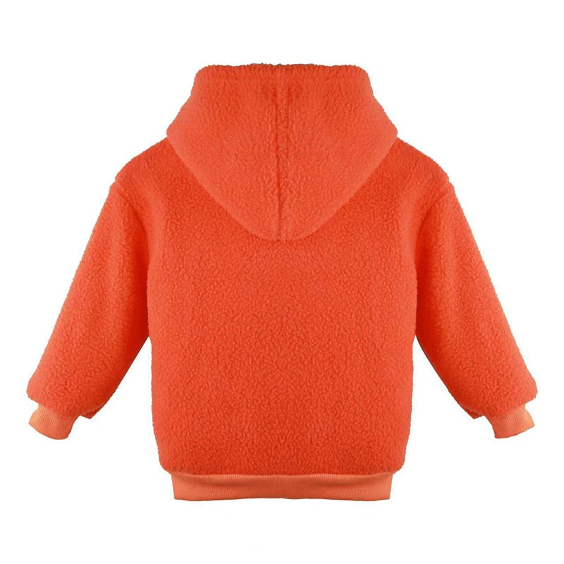 Wool Thick Children Hooded 2year -12year