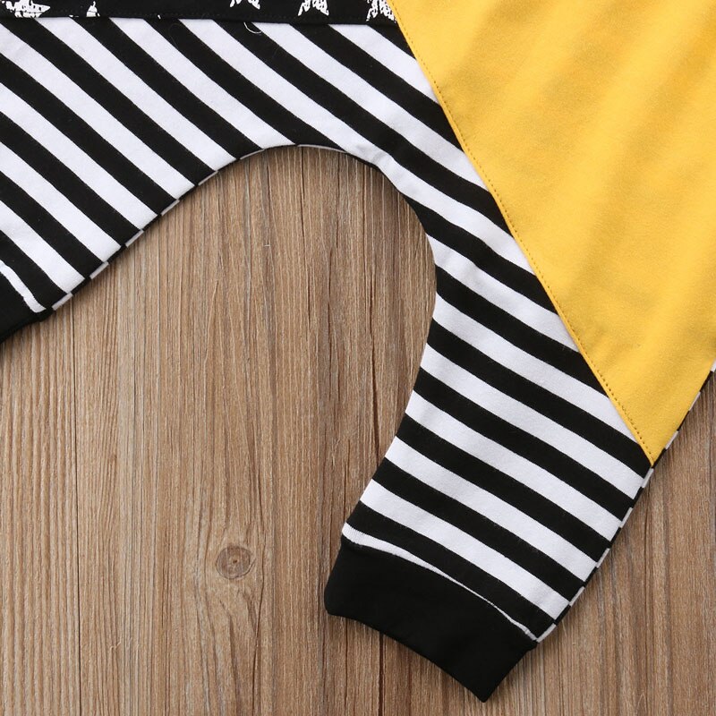 2PCS Sleeveless Letter Black Vest Tops Striped Patchwork Harem Pants