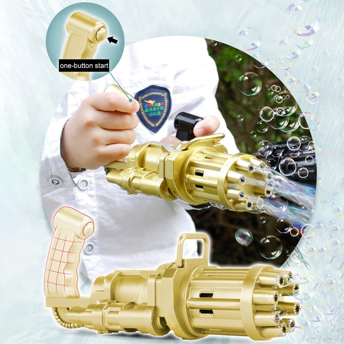 Soap Water Bubble Machine