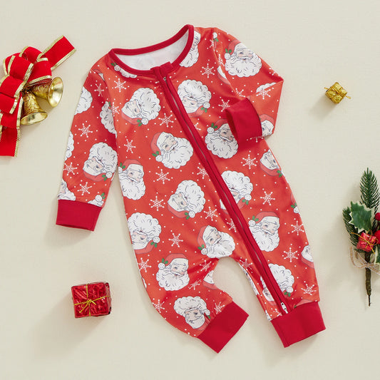 Santa Jumpsuit -Red