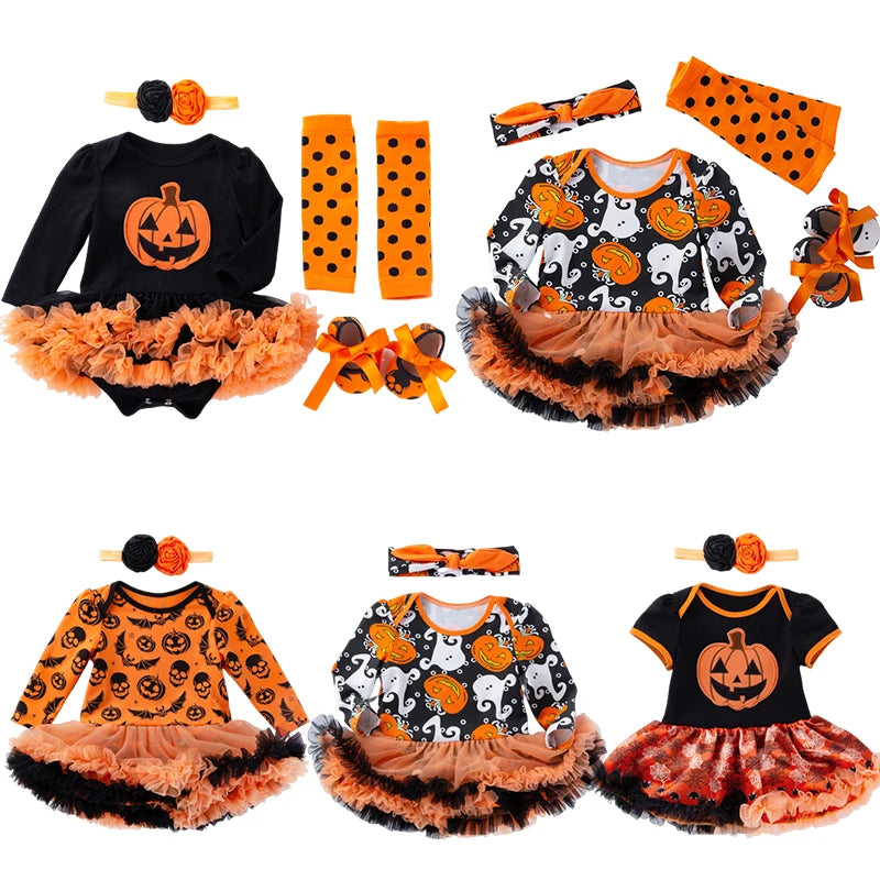 Pumpkin  Romper  Halloween