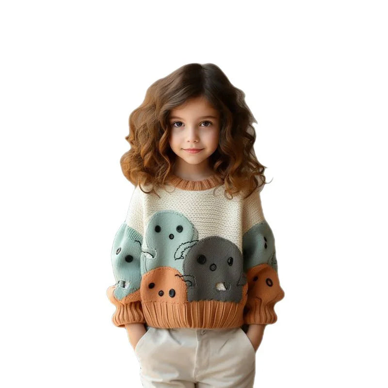 Mini  Cartoon sweater