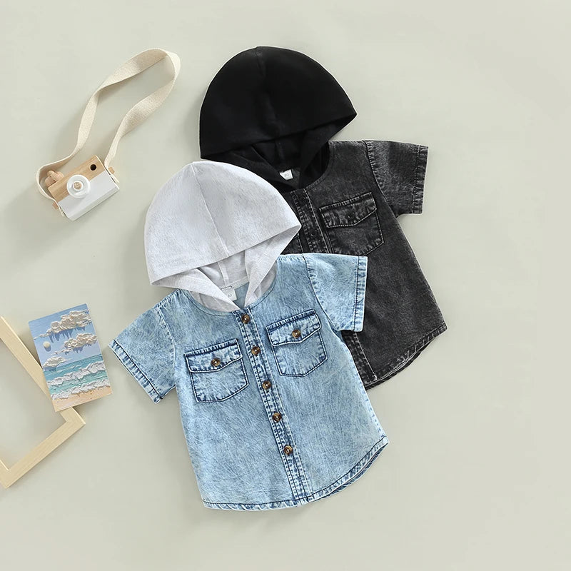 Hooded Denim 0-5Y