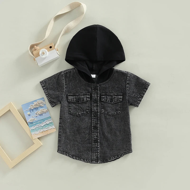 Hooded Denim 0-5Y