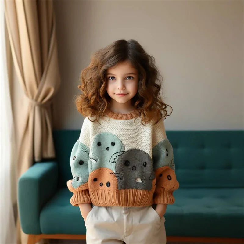 Mini  Cartoon sweater