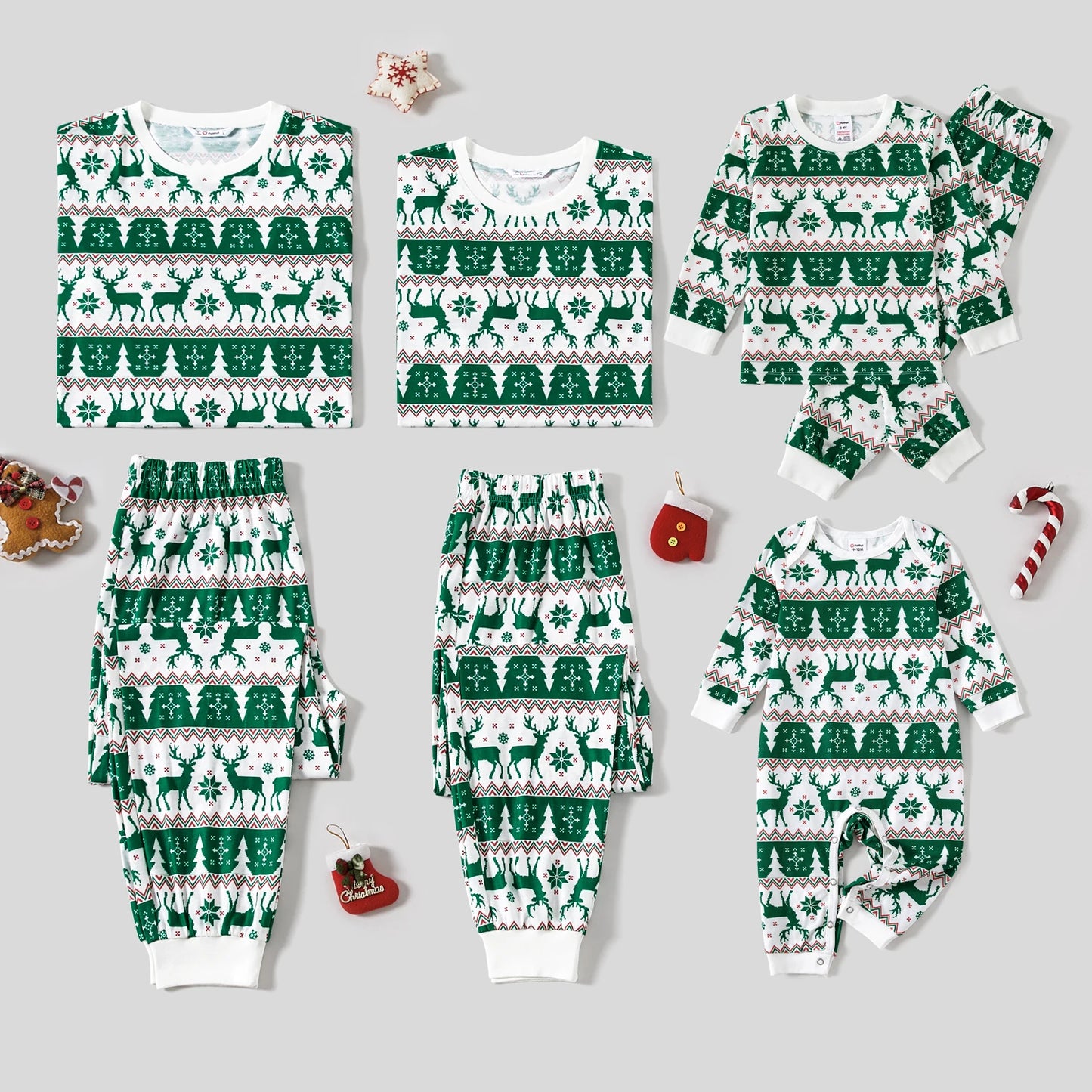 Reindeers Pajamas Set