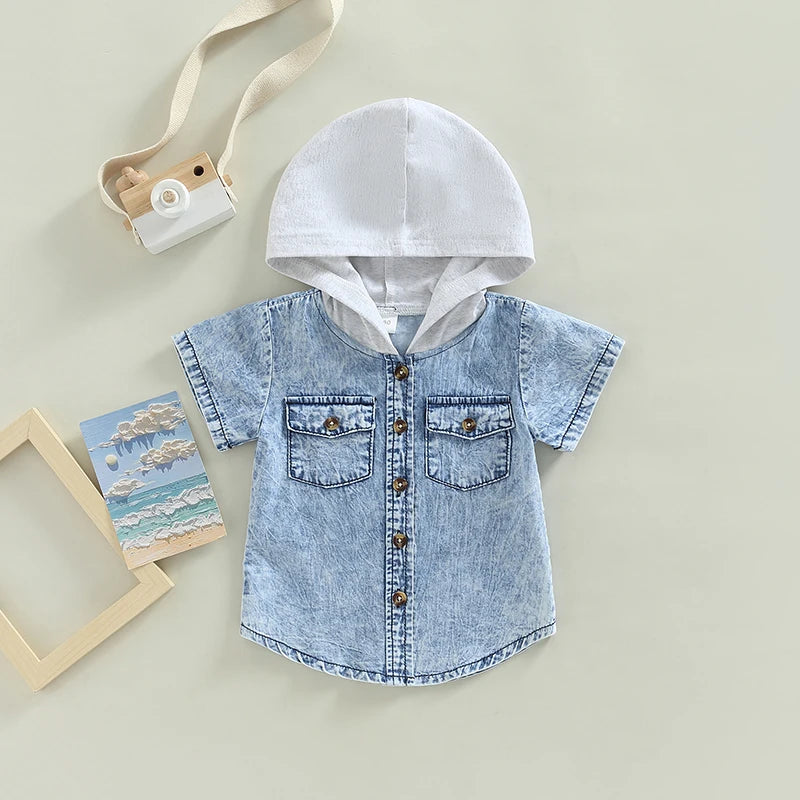 Hooded Denim 0-5Y