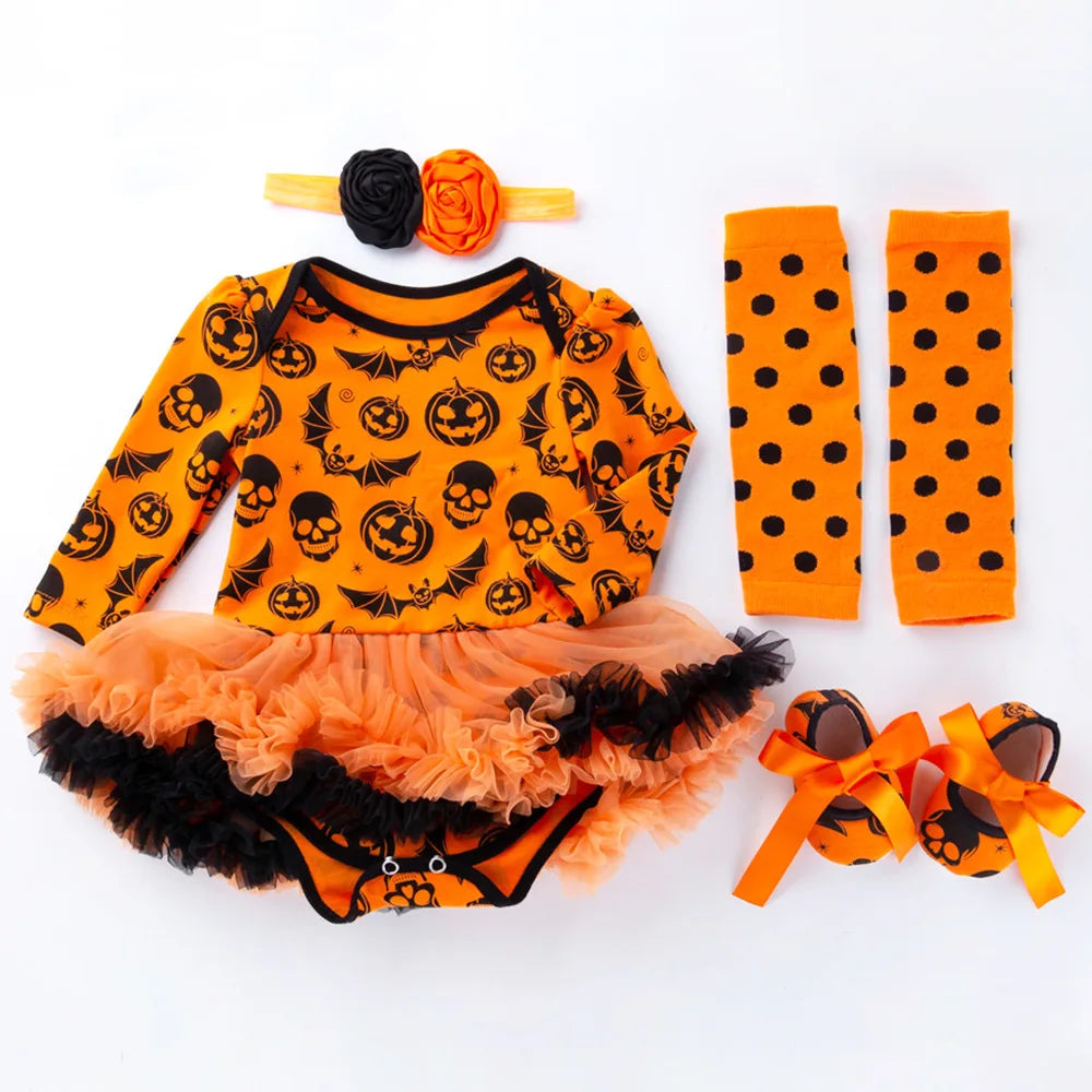 Pumpkin  Romper  Halloween