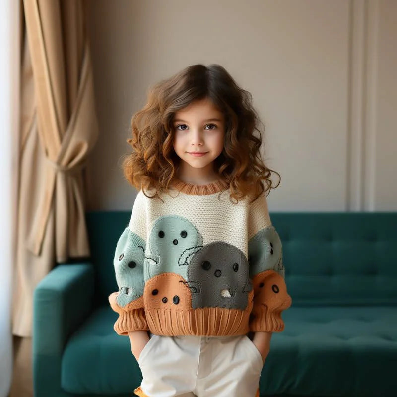 Mini  Cartoon sweater