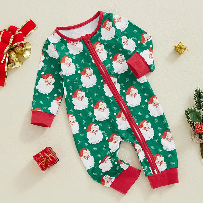 Santa Jumpsuit -Green