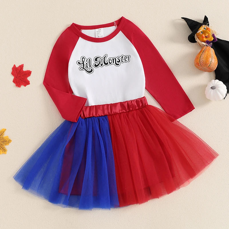 1-5Y  Falls Halloween dress