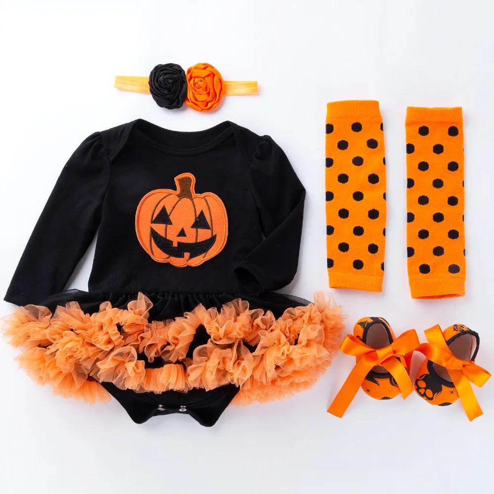 Pumpkin  Romper  Halloween