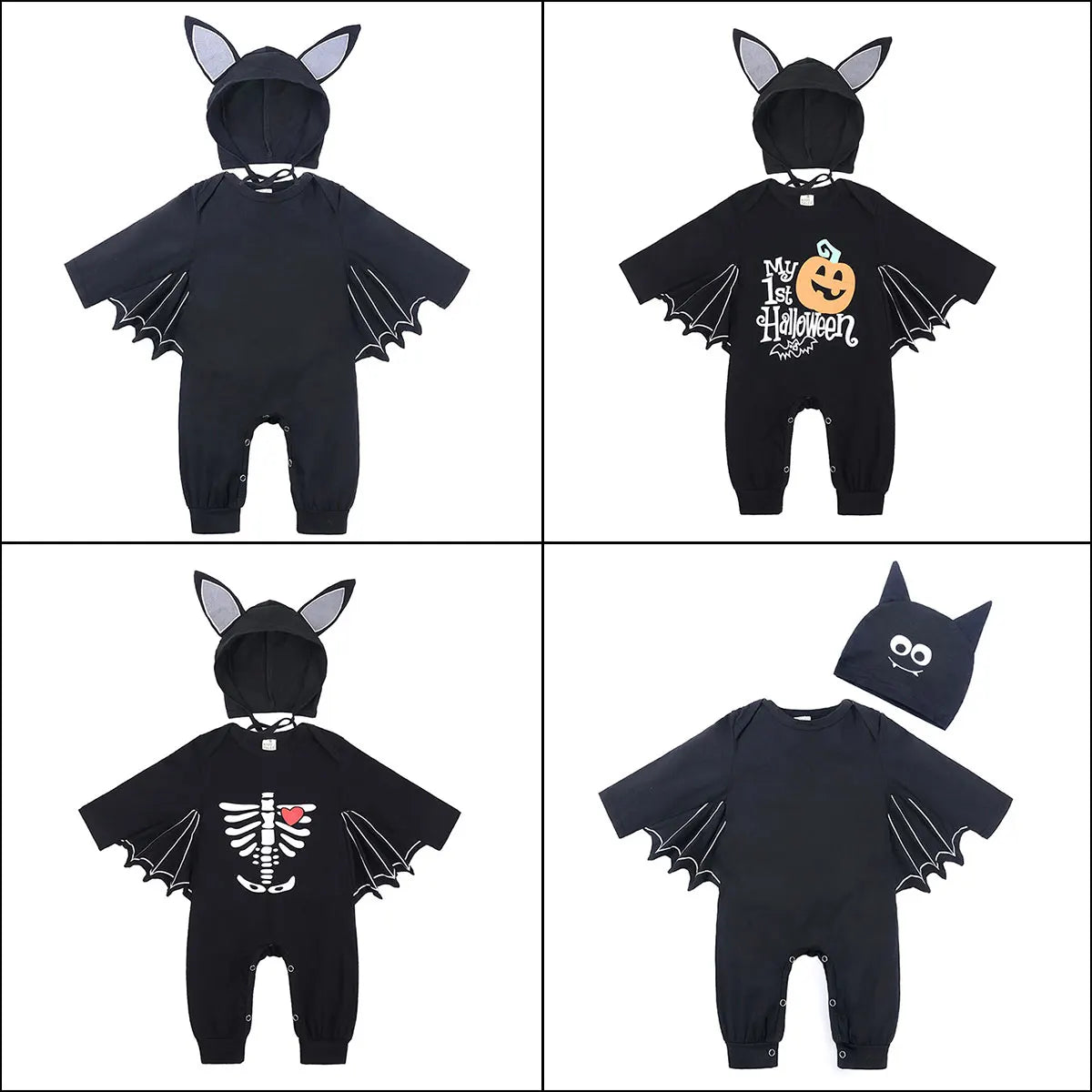 Hallowee Bat Romper