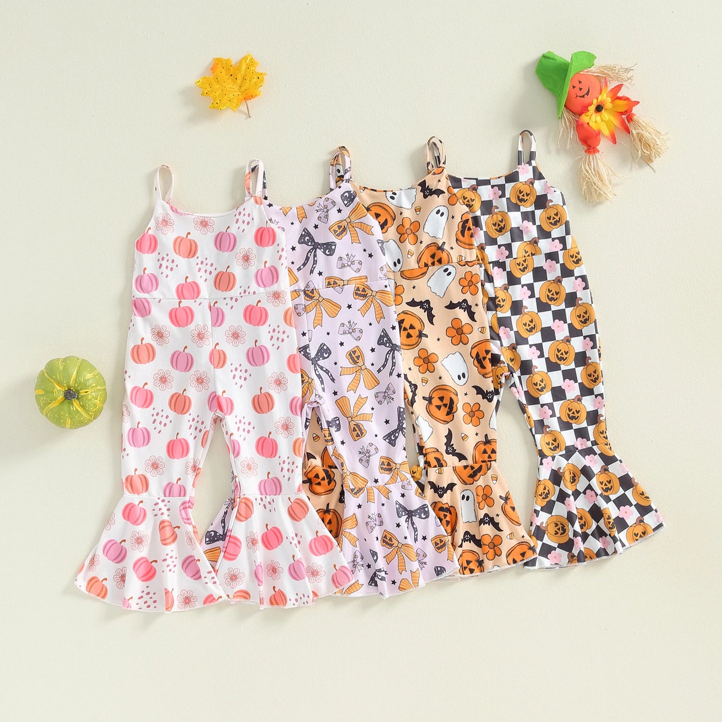 Pumpkin Jumpsuits 1-5Y