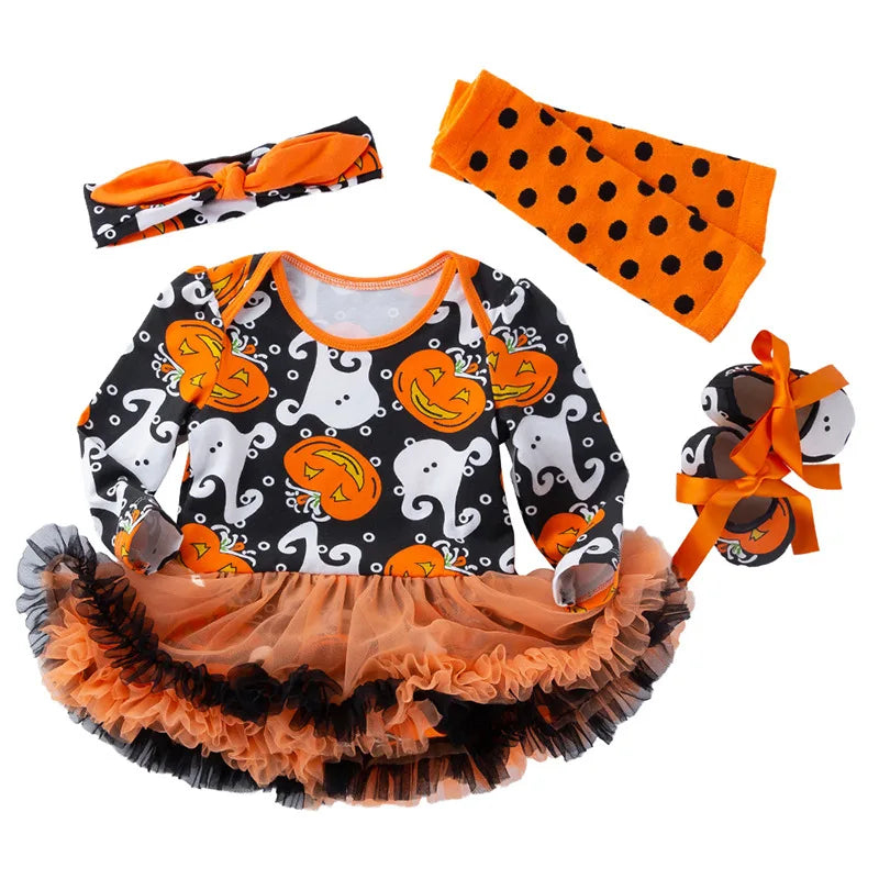 Pumpkin  Romper  Halloween