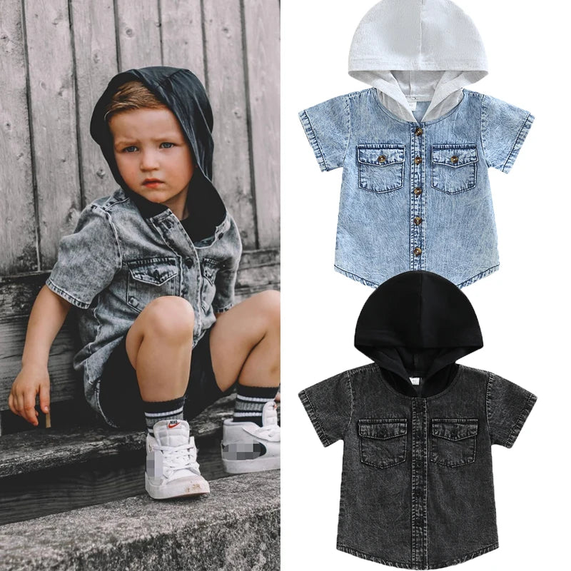 Hooded Denim 0-5Y