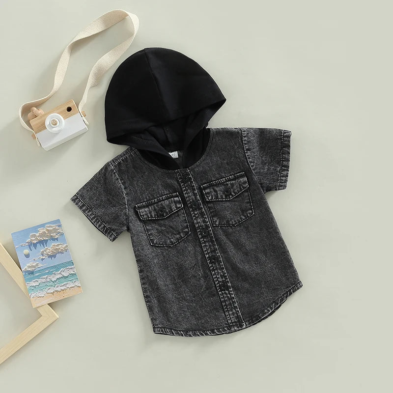 Hooded Denim 0-5Y