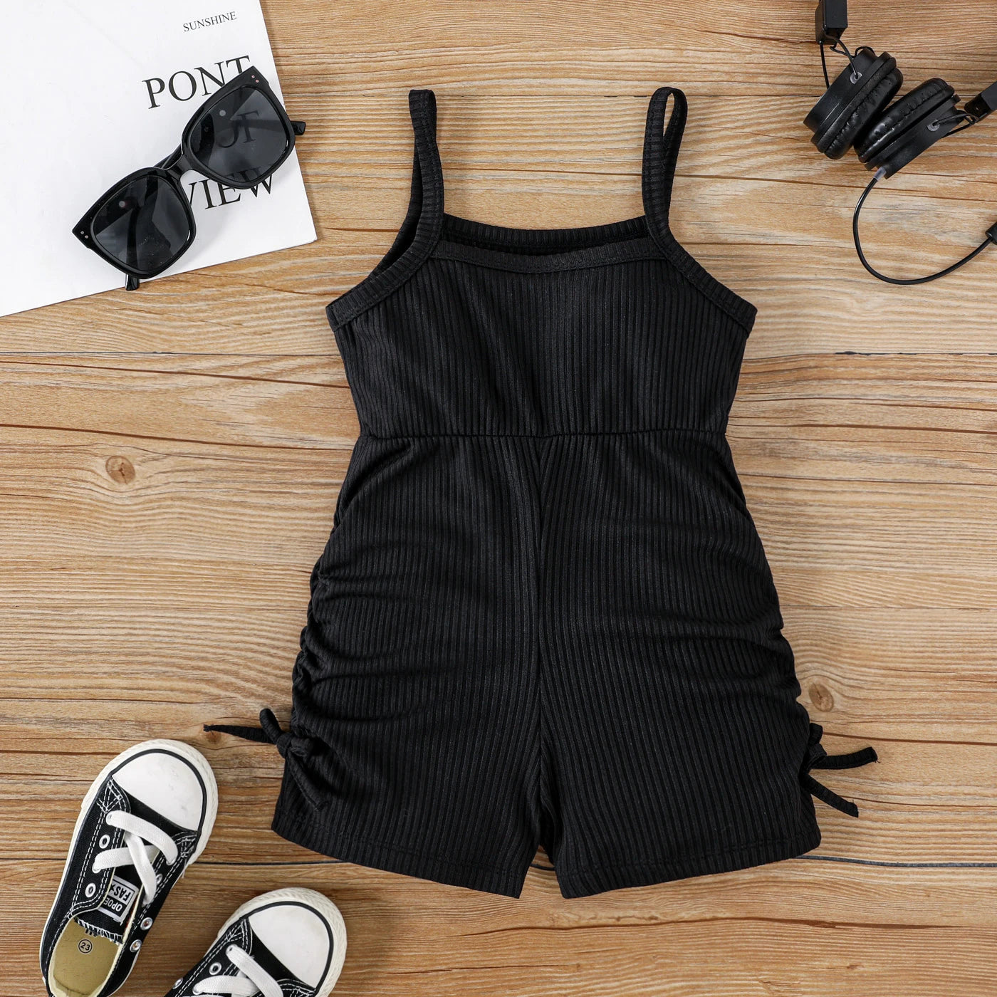 Drawstring Romper