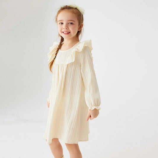 0-4Y Sweet A line Dress Fall