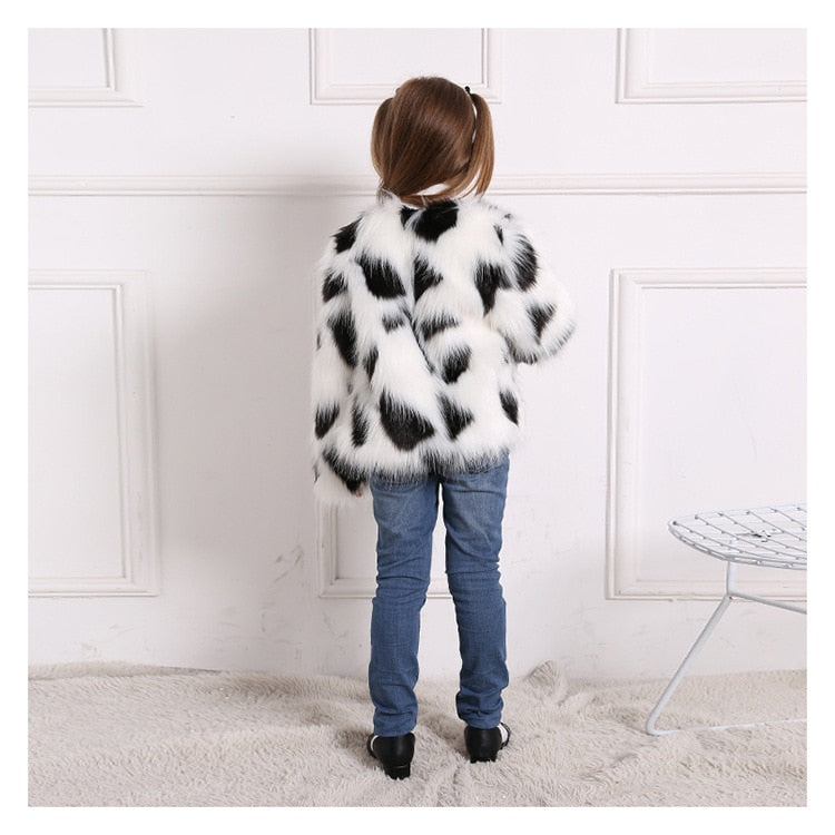 Fernanda Fur Coat - BLACK