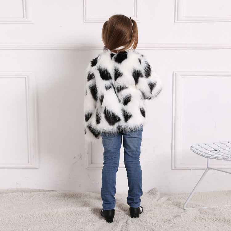 Fernanda Fur Coat - BLACK